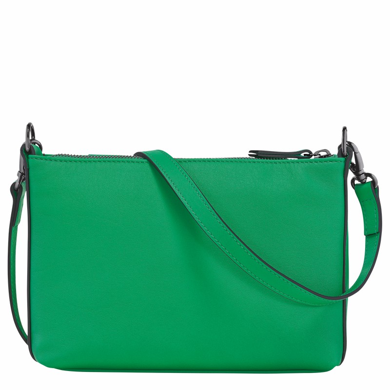 Bolsas Crossbody Longchamp 3D S Feminino Verdes Brasil | 10199HCV129