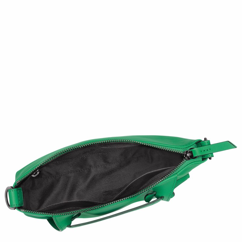 Bolsas Crossbody Longchamp 3D S Feminino Verdes Brasil | 10199HCV129