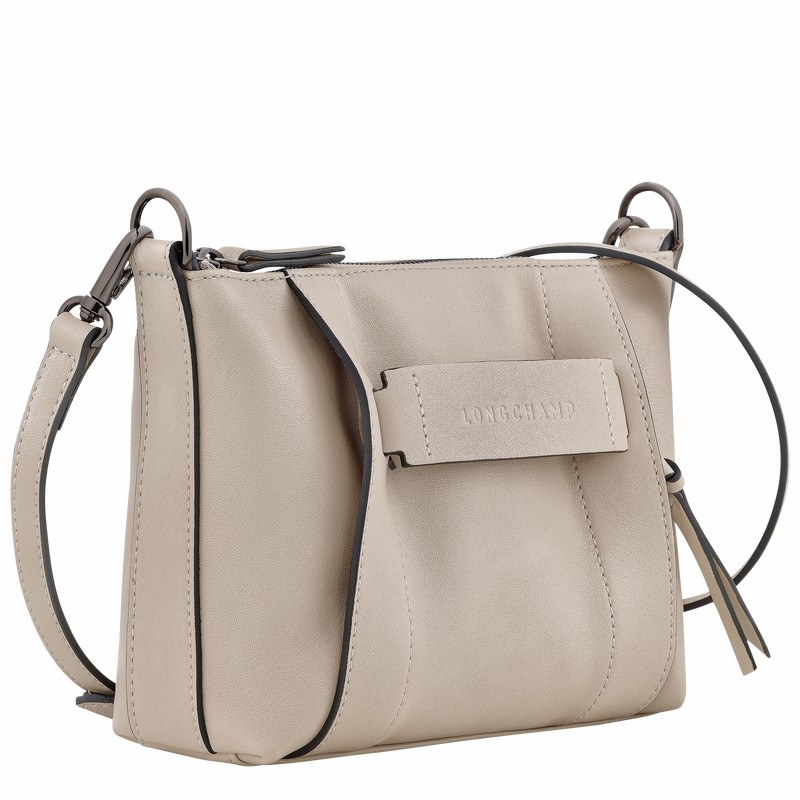 Bolsas Crossbody Longchamp 3D S Feminino Cinzentas Brasil | 10199HCV299