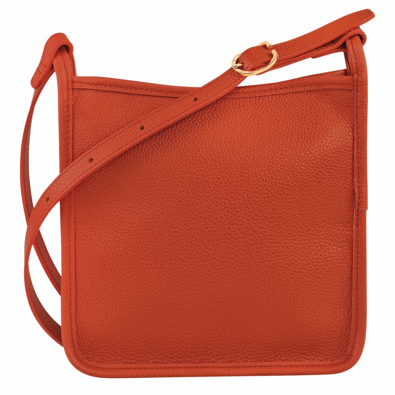 Bolsas Crossbody Longchamp Le FOULONNÉ S Feminino Laranja Brasil | 10138021685