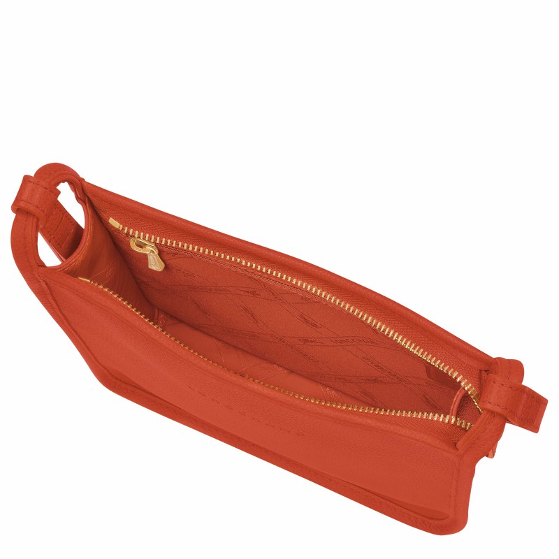 Bolsas Crossbody Longchamp Le FOULONNÉ S Feminino Laranja Brasil | 10138021685