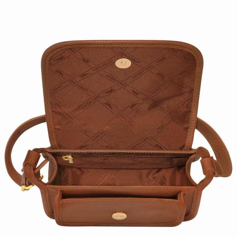 Bolsas Crossbody Longchamp Le FOULONNÉ S Feminino Caramel Brasil | 10134021121