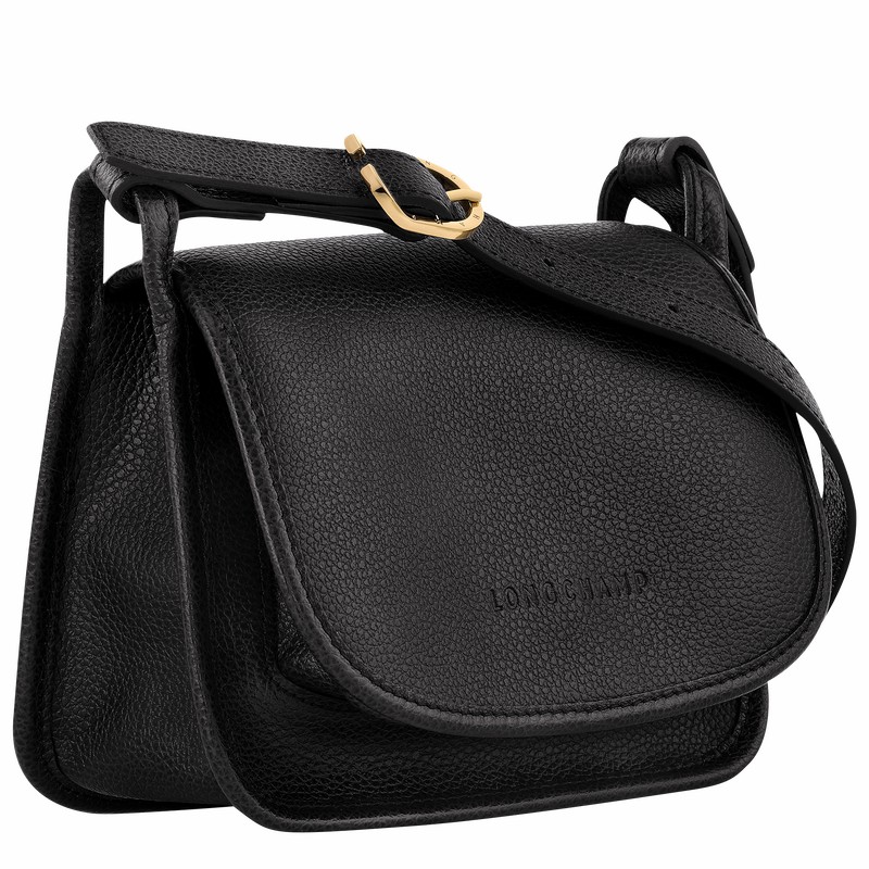 Bolsas Crossbody Longchamp Le FOULONNÉ S Feminino Pretas Brasil | 10134021001