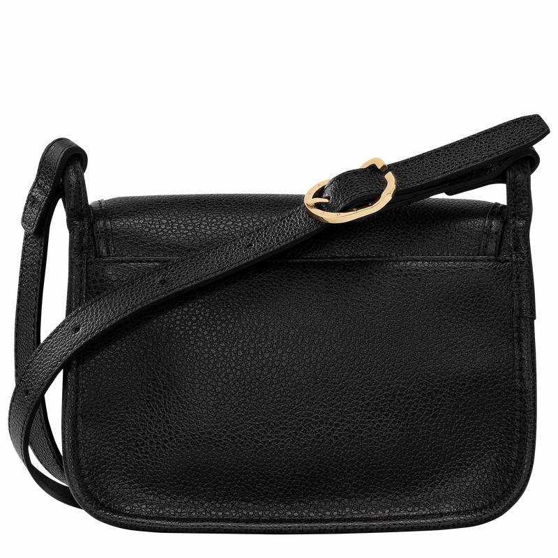 Bolsas Crossbody Longchamp Le FOULONNÉ S Feminino Pretas Brasil | 10134021001