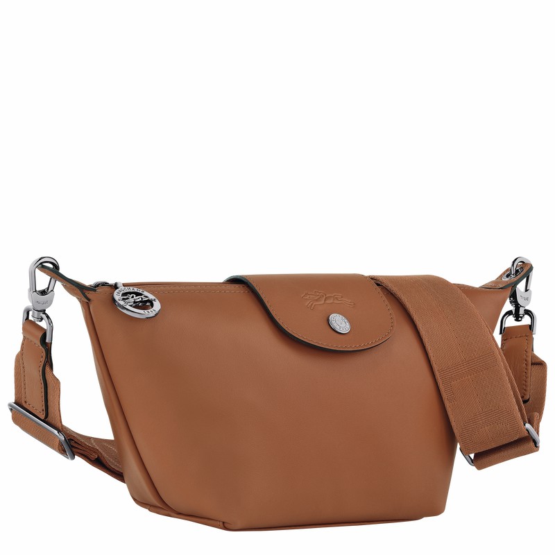 Bolsas Crossbody Longchamp Le Pliage Xtra XS Feminino Marrom Brasil | 10212987504