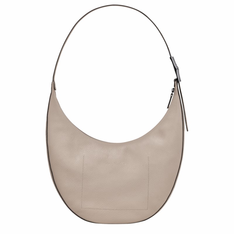 Bolsas Crossbody Longchamp Le Roseau Essential L Feminino Cinzentas Brasil | 10234968266