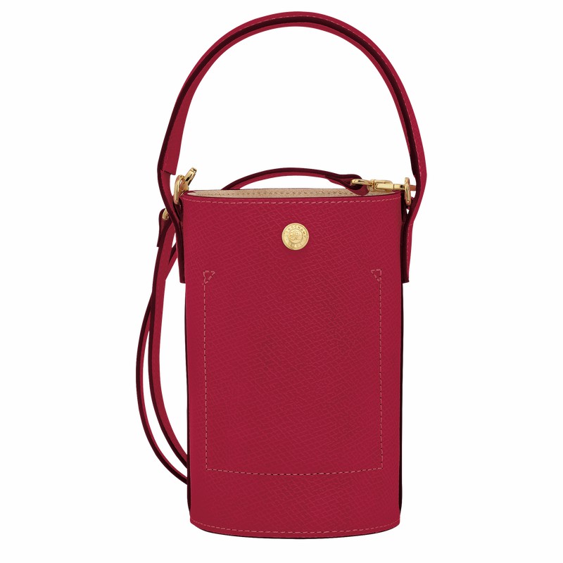 Bolsas Crossbody Longchamp ÉPURE XS Feminino Fucsia Brasil | 10213HYZJ13