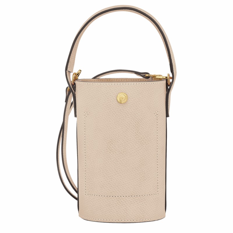 Bolsas Crossbody Longchamp ÉPURE XS Feminino Branco Brasil | 10213HYZ555