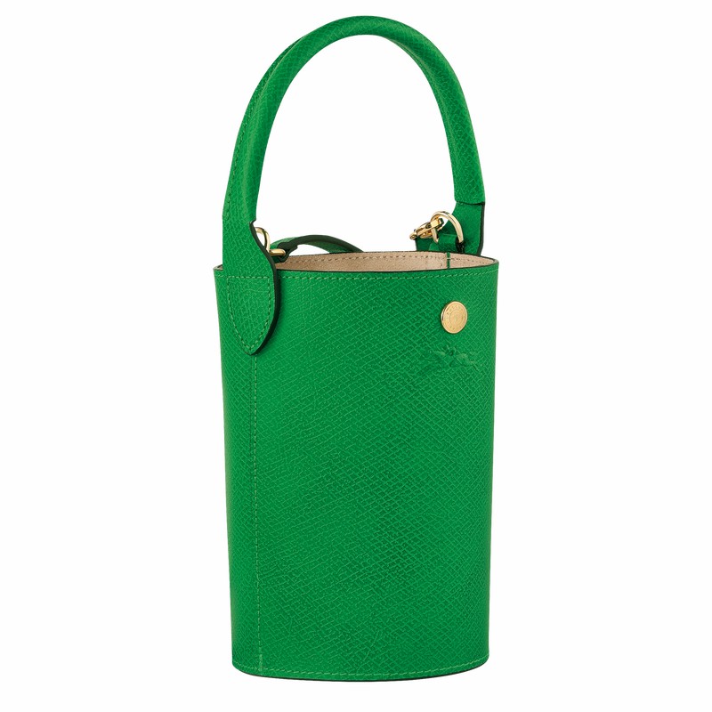 Bolsas Crossbody Longchamp ÉPURE XS Feminino Verdes Brasil | 10213HYZ129