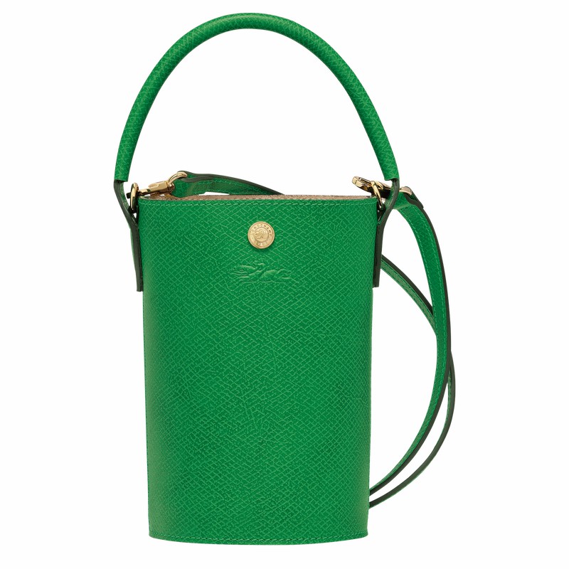 Bolsas Crossbody Longchamp ÉPURE XS Feminino Verdes Brasil | 10213HYZ129