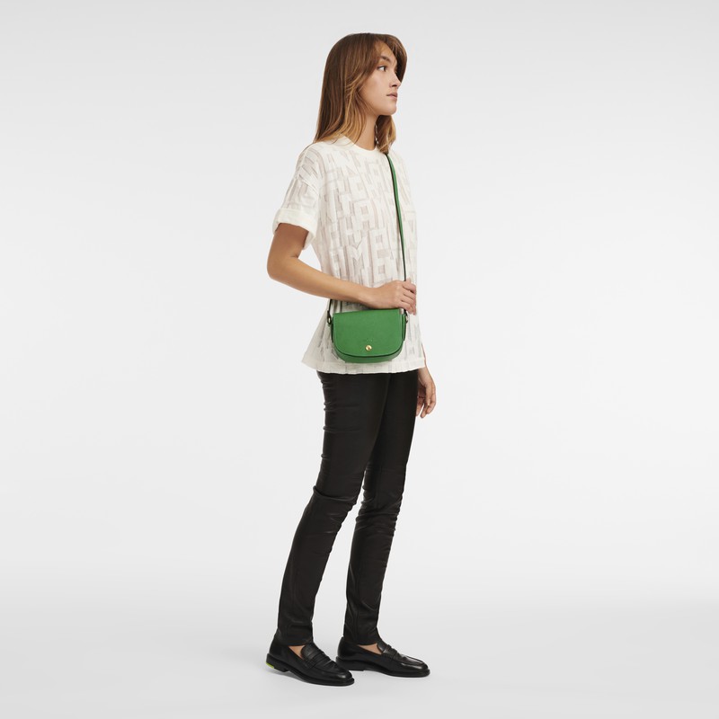 Bolsas Crossbody Longchamp ÉPURE XS Feminino Verdes Brasil | 10165HYZ129