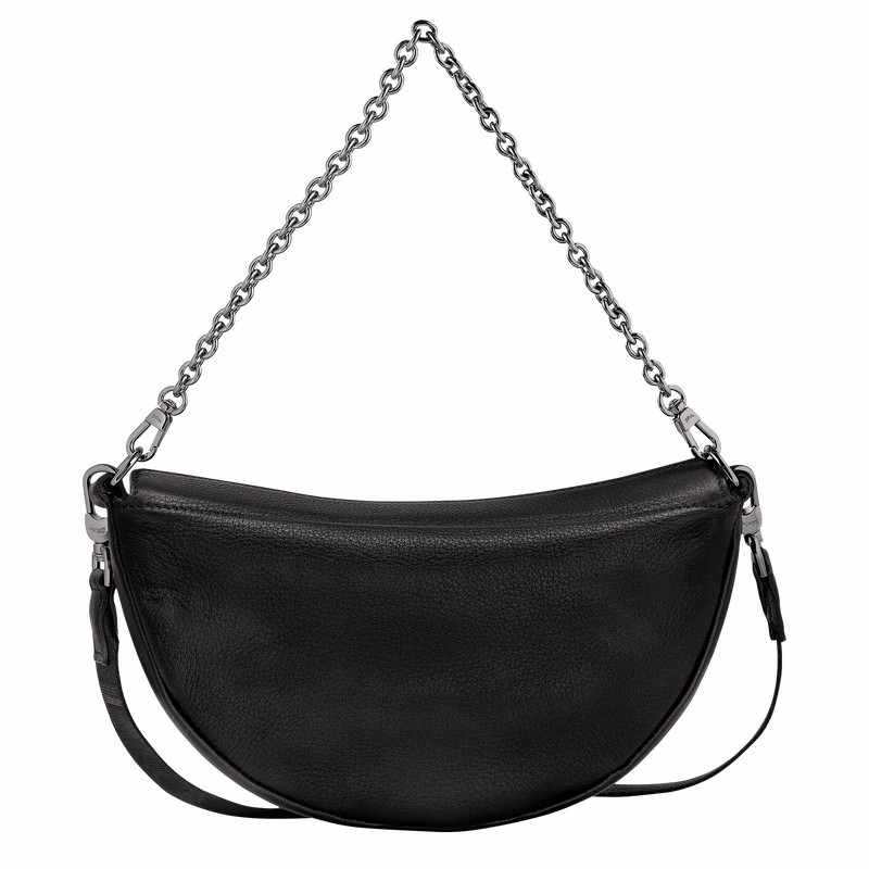 Bolsas Crossbody Longchamp Smile S Feminino Pretas Brasil | 10224HDS001