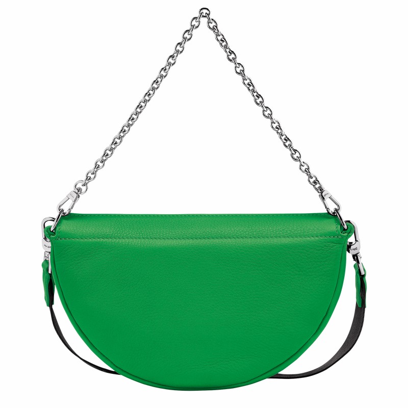 Bolsas Crossbody Longchamp Smile S Feminino Verdes Brasil | 10224HDS531