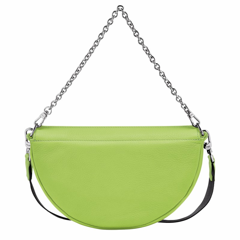 Bolsas Crossbody Longchamp Smile S Feminino Verdes Brasil | 10224HDS355