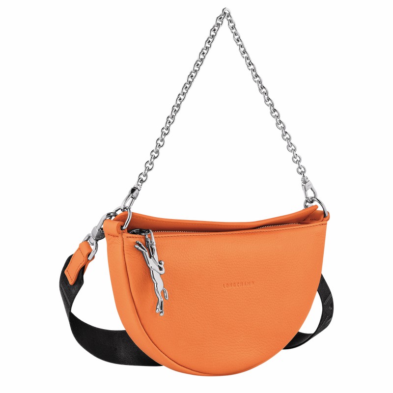 Bolsas Crossbody Longchamp Smile S Feminino Laranja Brasil | 10224HDS217