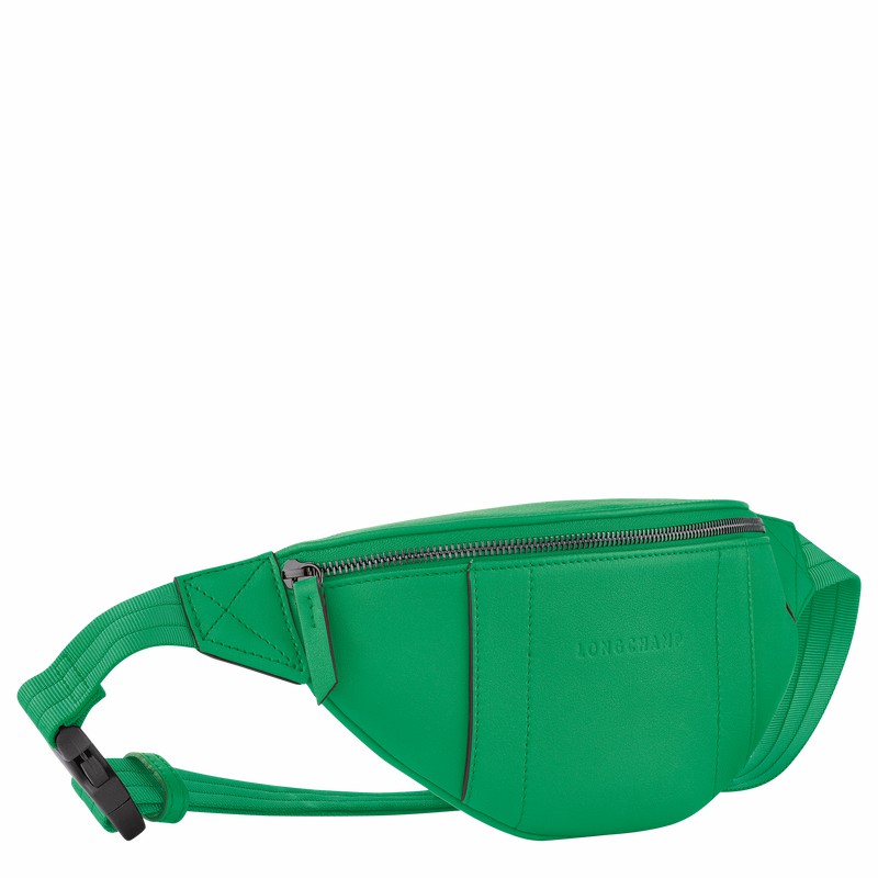 Bolsas De Cintura Longchamp 3D S Feminino Verdes Brasil | 20054HCV129