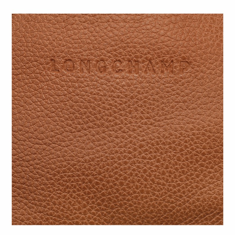 Bolsas De Cintura Longchamp Le FOULONNÉ M Masculino Caramel Brasil | 20045021F72-