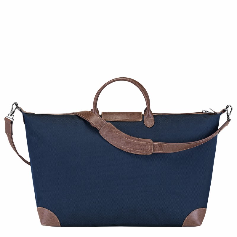 Bolsas De Viagem Longchamp Boxford M Feminino Azuis Brasil | L1625080127