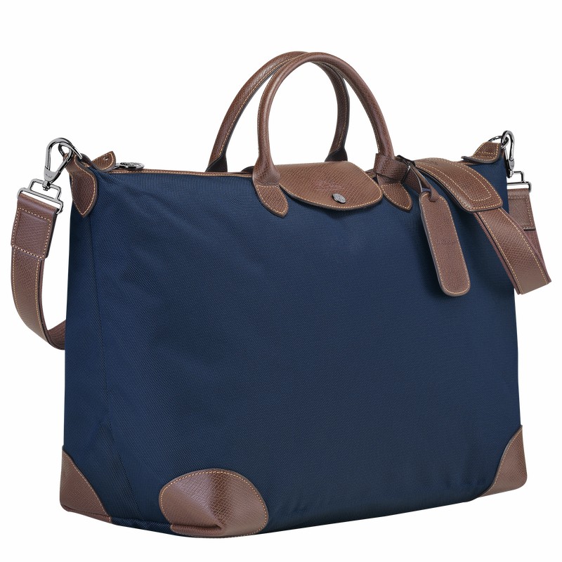 Bolsas De Viagem Longchamp Boxford S Feminino Azuis Brasil | L1624080127