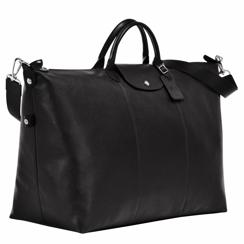 Bolsas De Viagem Longchamp Le FOULONNÉ S Feminino Pretas Brasil | L1624021047