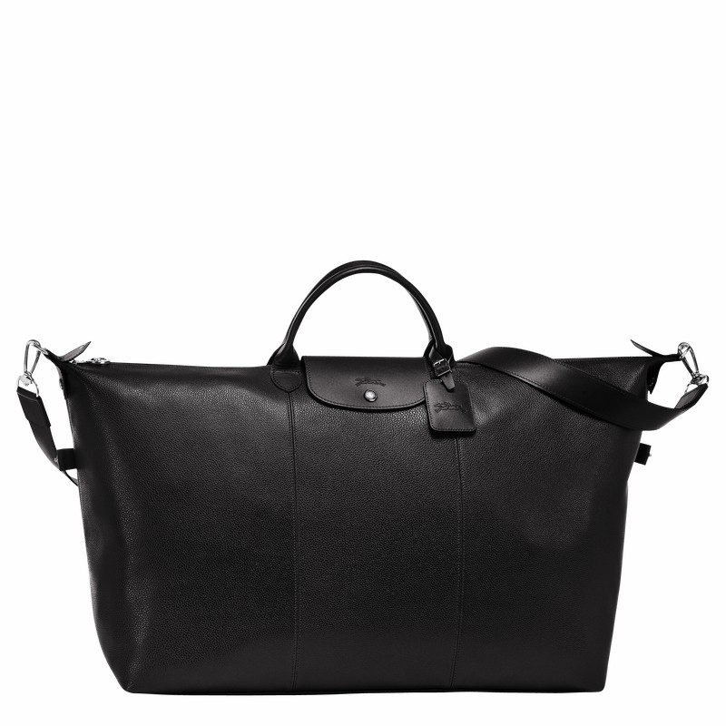 Bolsas De Viagem Longchamp Le FOULONNÉ S Feminino Pretas Brasil | L1624021047