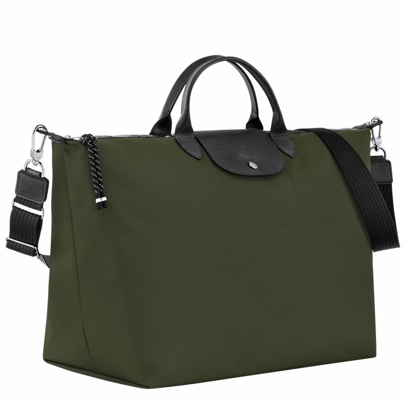 Bolsas De Viagem Longchamp Le Pliage Energy S Feminino Caqui Brasil | L1624HSR892