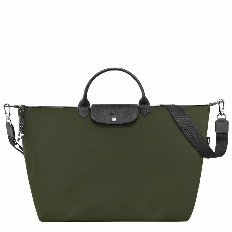 Bolsas De Viagem Longchamp Le Pliage Energy S Feminino Caqui Brasil | L1624HSR892