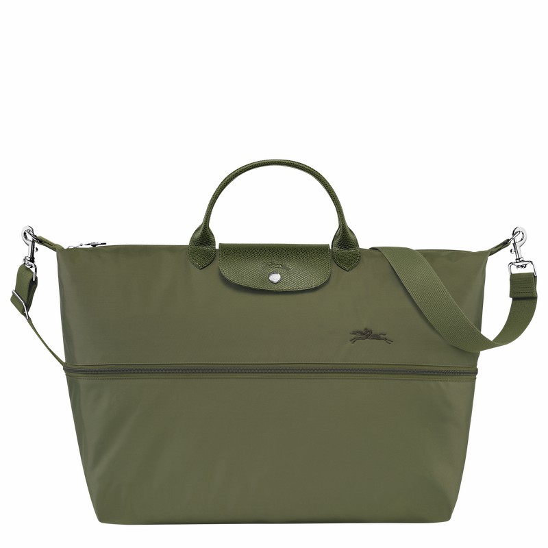 Bolsas De Viagem Longchamp Le Pliage Green expandable Masculino Verdes Brasil | L1911919479-