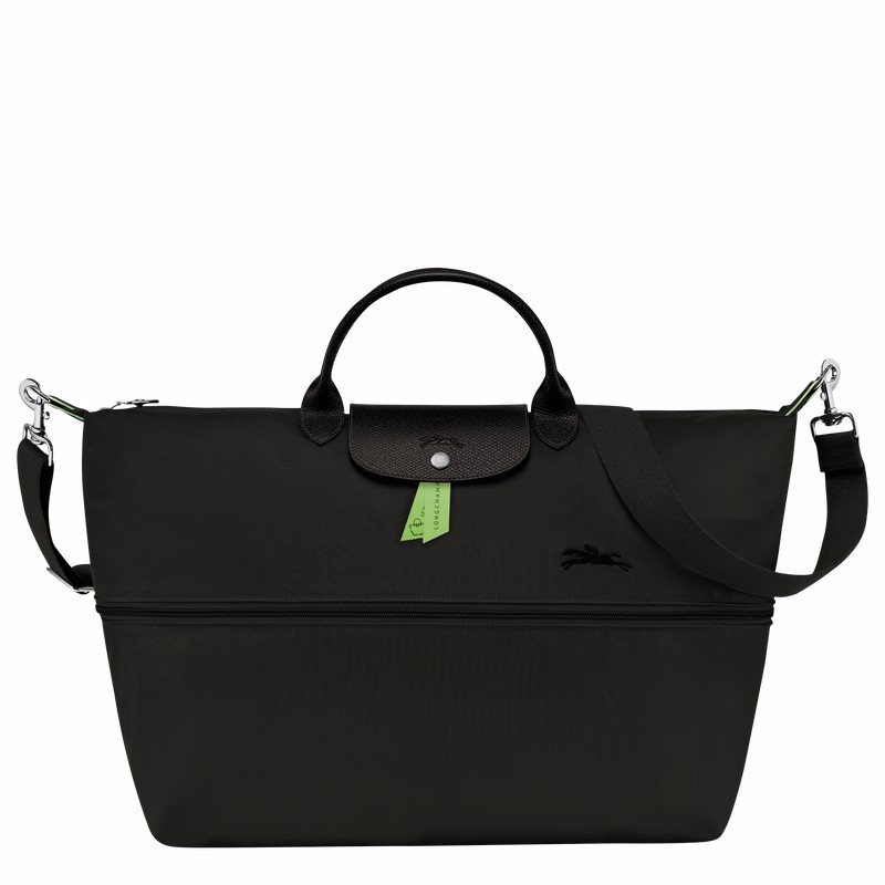 Bolsas De Viagem Longchamp Le Pliage Green expandable Feminino Pretas Brasil | L1911919001