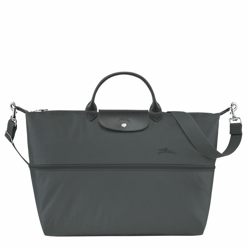 Bolsas De Viagem Longchamp Le Pliage Green expandable Feminino Cinzentas Escuro Brasil | L1911919P66