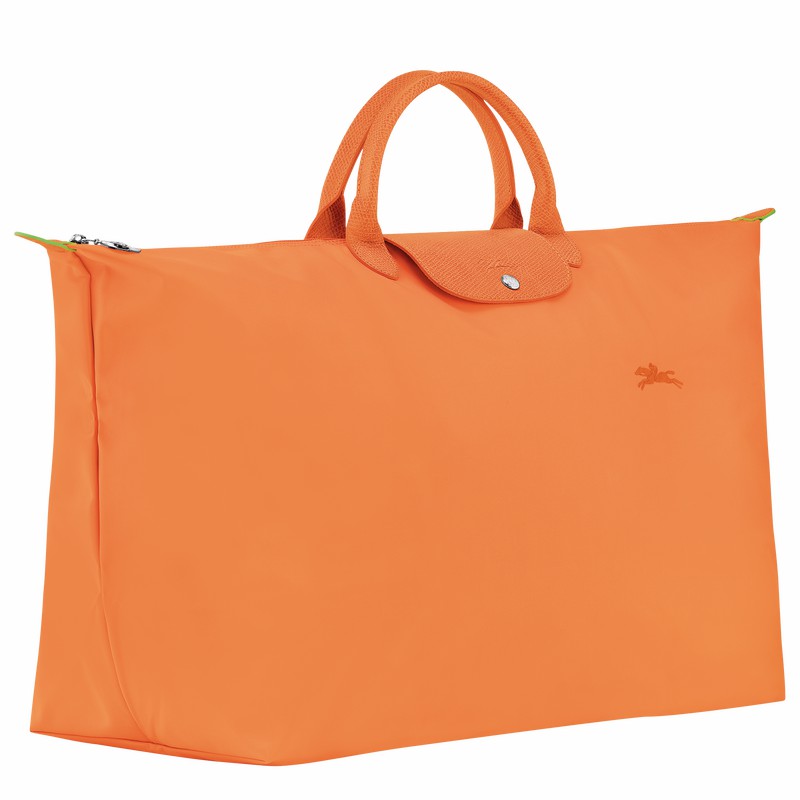 Bolsas De Viagem Longchamp Le Pliage Green M Masculino Laranja Brasil | L1625919P54-