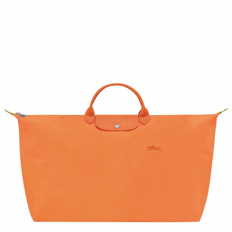 Bolsas De Viagem Longchamp Le Pliage Green M Masculino Laranja Brasil | L1625919P54-