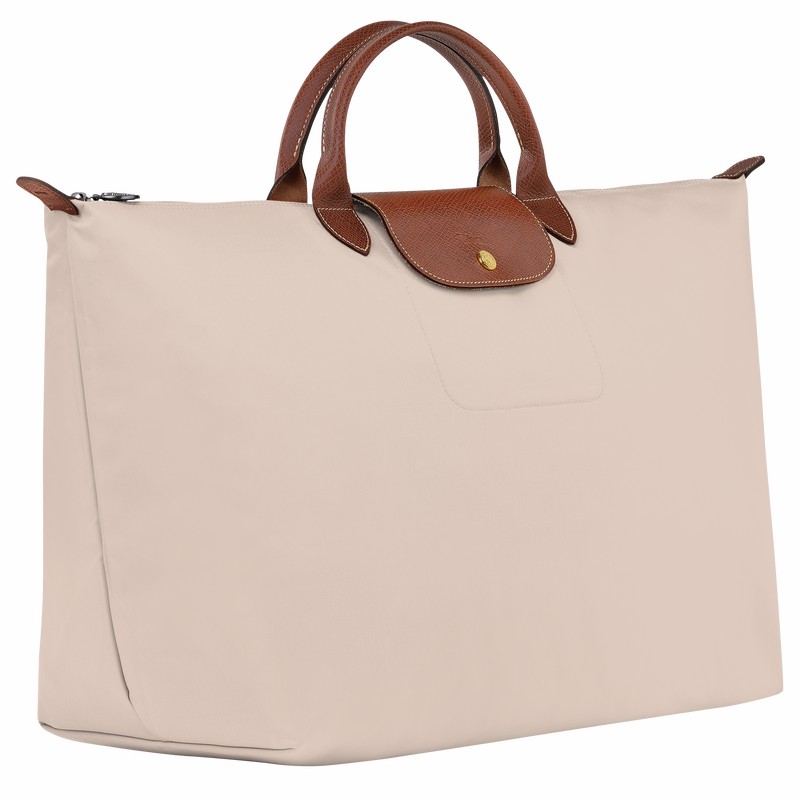 Bolsas De Viagem Longchamp Le Pliage Original S Masculino Branco Brasil | L1624089P71-