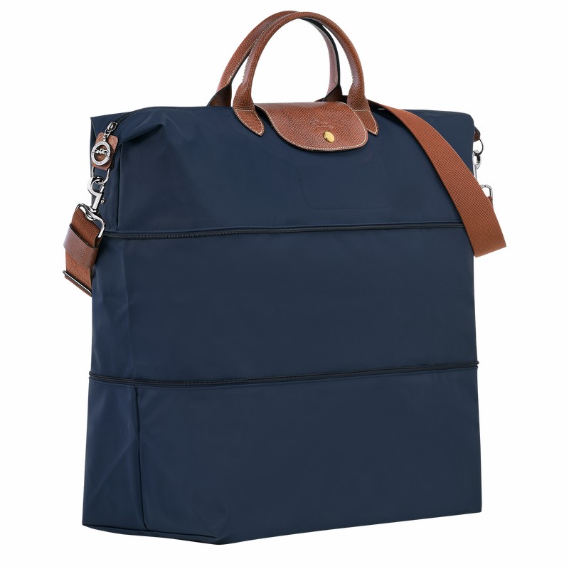 Bolsas De Viagem Longchamp Le Pliage Original expandable Masculino Azul Marinho Brasil | L1911089P68-