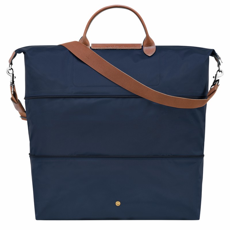 Bolsas De Viagem Longchamp Le Pliage Original expandable Masculino Azul Marinho Brasil | L1911089P68-