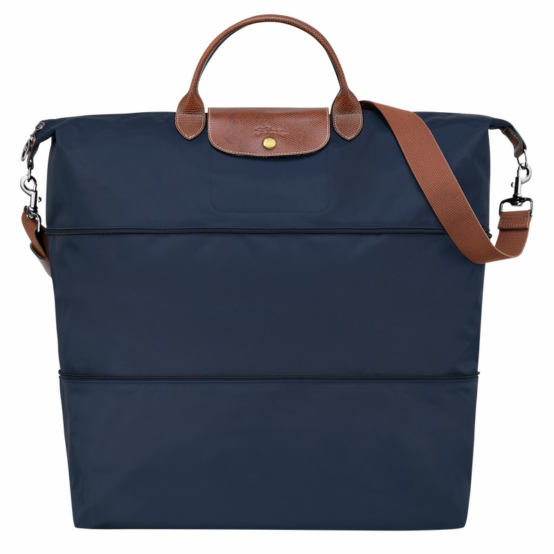 Bolsas De Viagem Longchamp Le Pliage Original expandable Masculino Azul Marinho Brasil | L1911089P68-