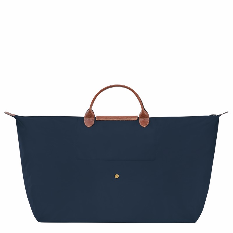 Bolsas De Viagem Longchamp Le Pliage Original M Masculino Azul Marinho Brasil | L1625089P68-