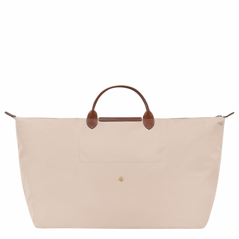 Bolsas De Viagem Longchamp Le Pliage Original M Masculino Branco Brasil | L1625089P71-