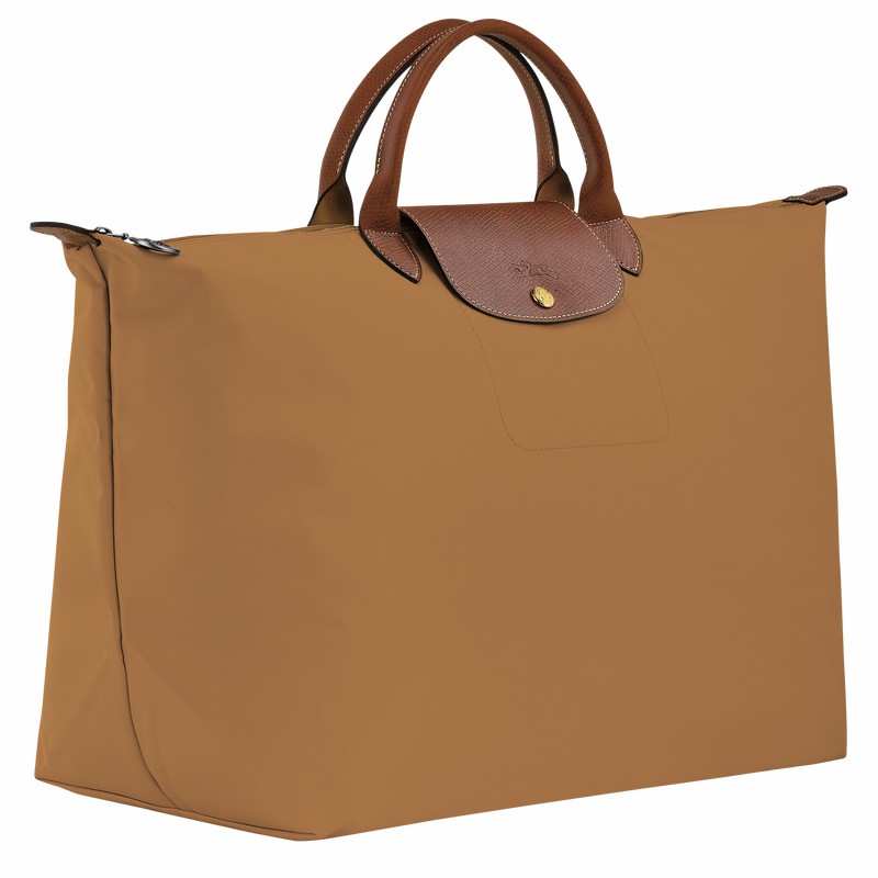 Bolsas De Viagem Longchamp Le Pliage Original S Masculino Caqui Brasil | L1624089P86-