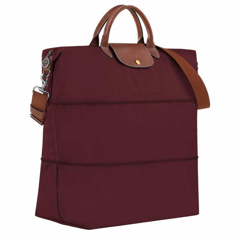 Bolsas De Viagem Longchamp Le Pliage Original expandable Masculino Bordeaux Brasil | L1911089P87-