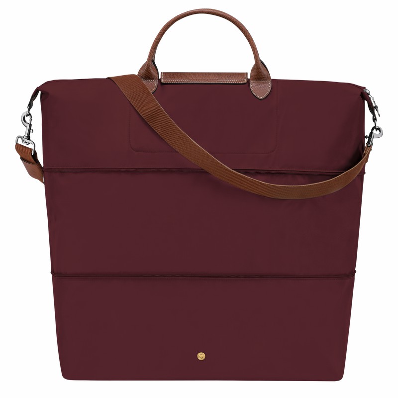 Bolsas De Viagem Longchamp Le Pliage Original expandable Masculino Bordeaux Brasil | L1911089P87-