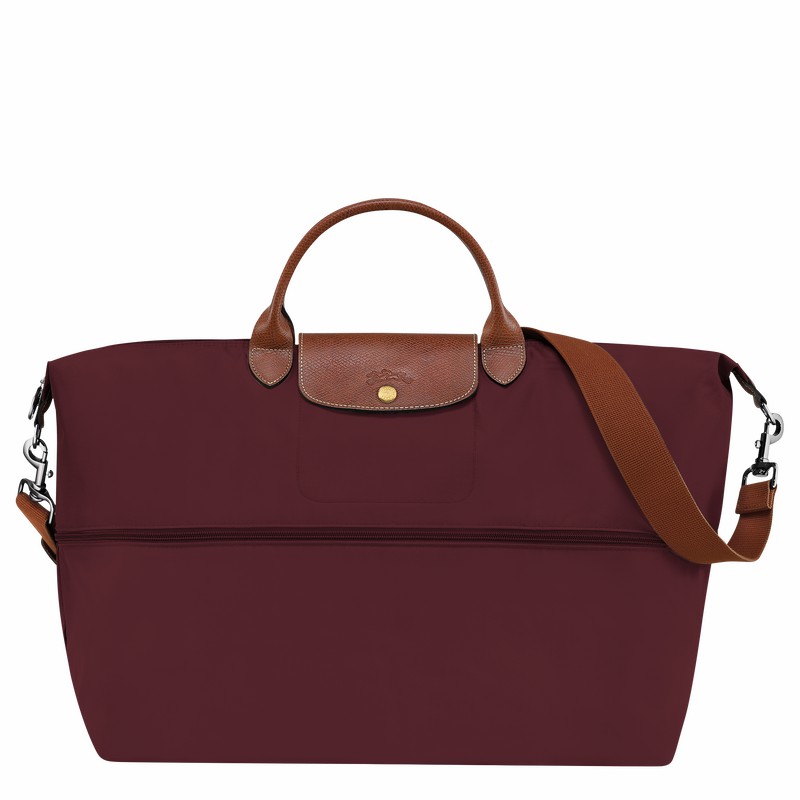 Bolsas De Viagem Longchamp Le Pliage Original expandable Masculino Bordeaux Brasil | L1911089P87-