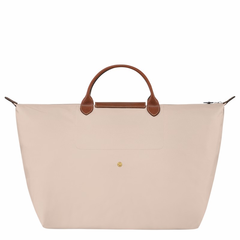 Bolsas De Viagem Longchamp Le Pliage Original S Feminino Branco Brasil | L1624089P71