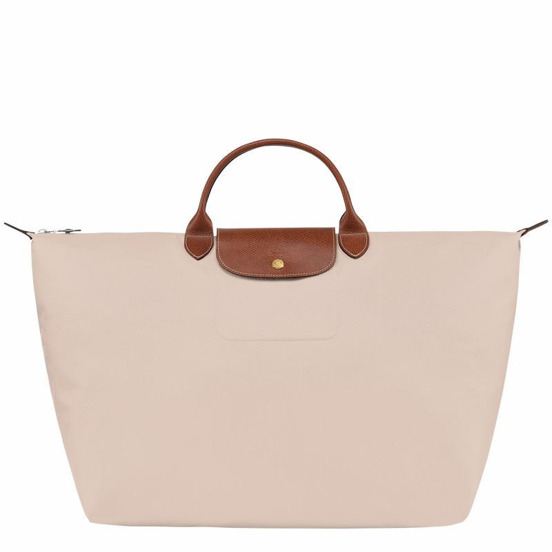 Bolsas De Viagem Longchamp Le Pliage Original S Feminino Branco Brasil | L1624089P71