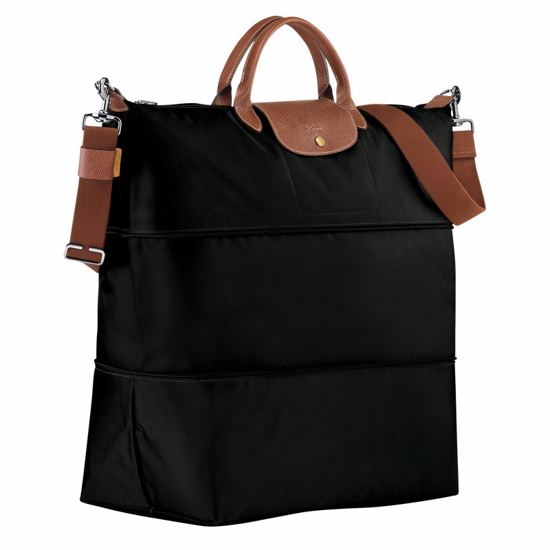 Bolsas De Viagem Longchamp Le Pliage Original expandable Feminino Pretas Brasil | L1911089001