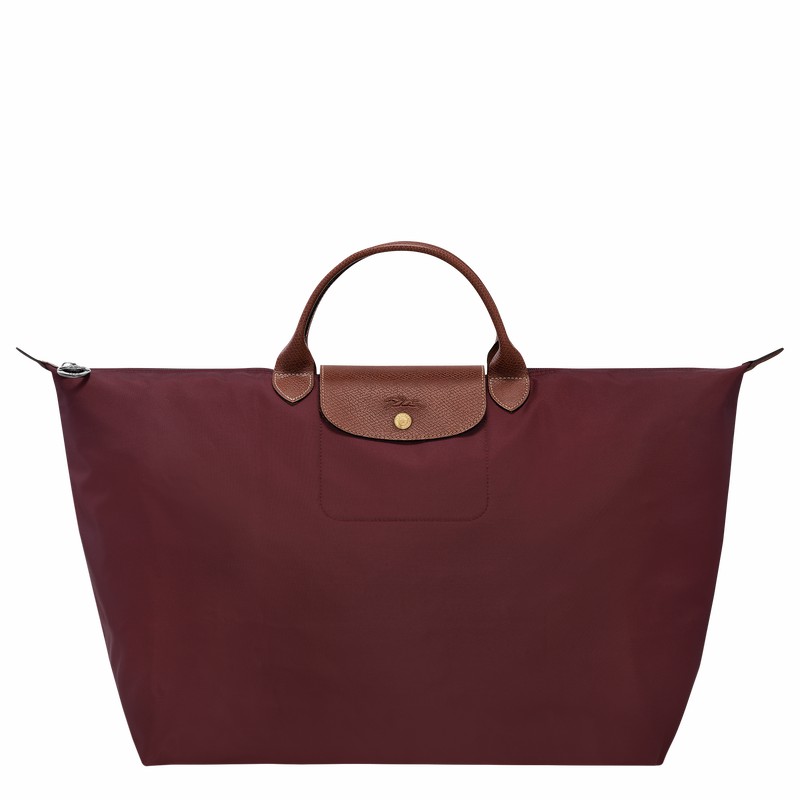 Bolsas De Viagem Longchamp Le Pliage Original S Feminino Bordeaux Brasil | L1624089P87