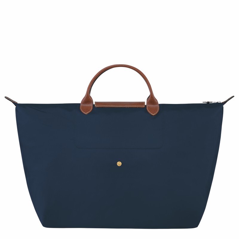 Bolsas De Viagem Longchamp Le Pliage Original S Feminino Azul Marinho Brasil | L1624089P68