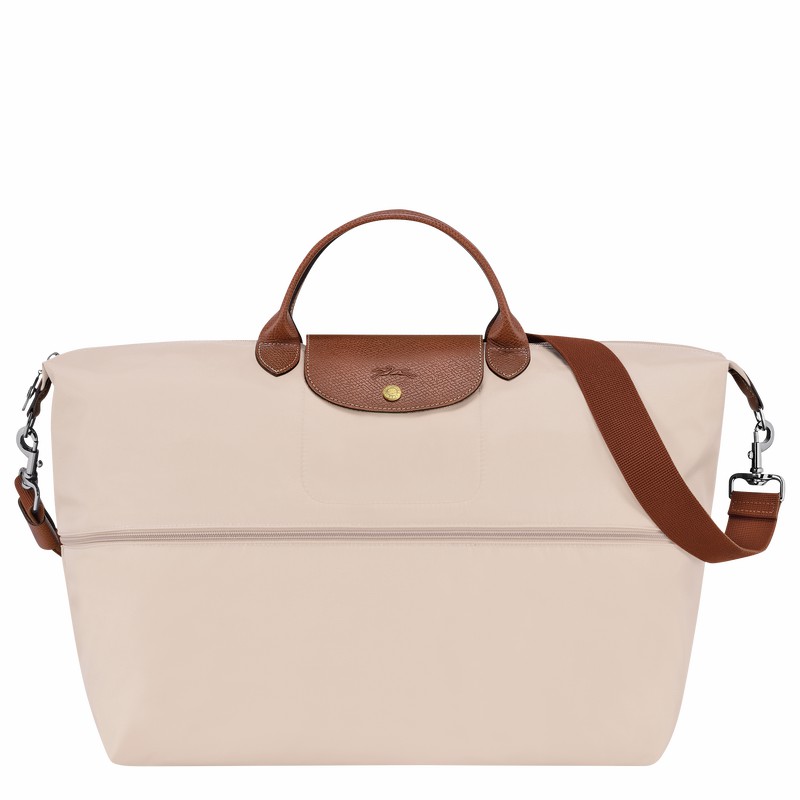 Bolsas De Viagem Longchamp Le Pliage Original expandable Feminino Branco Brasil | L1911089P71