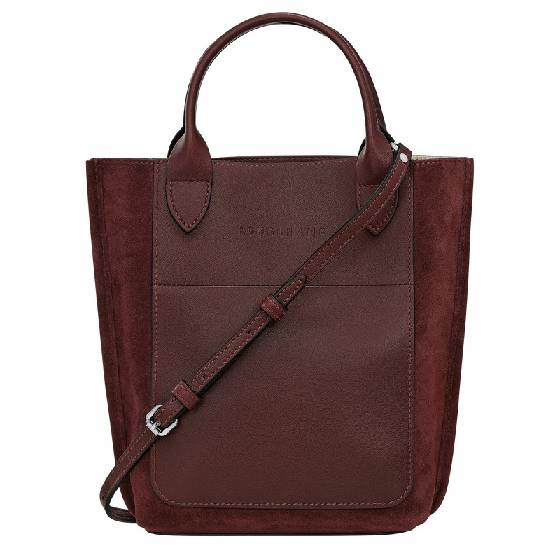 Bolsas Tote Longchamp Cabas Longchamp XS Feminino Bordeaux Brasil | 10276HFO009