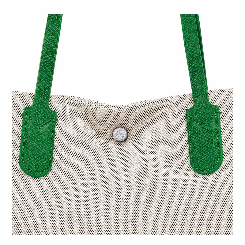 Bolsas Tote Longchamp Essential L Feminino Verdes Brasil | 10090HSG129